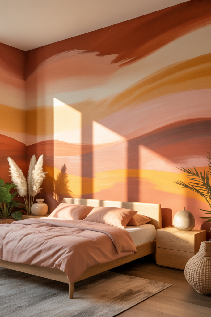 11. Sunset Inspired Wall Art