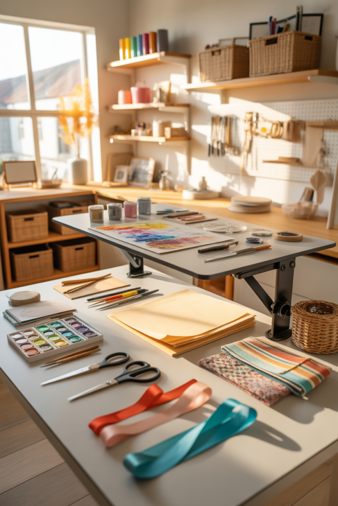 14. Use Foldable Tables to Save Space