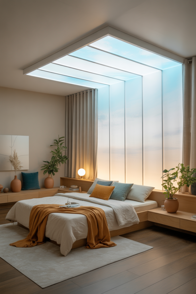 5. Use fake window lighting for natural feel
