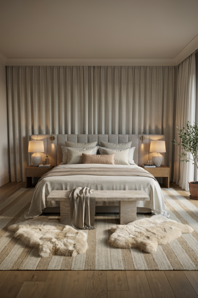 7. Use the Hotel Bath Towel Rule for Rugs
