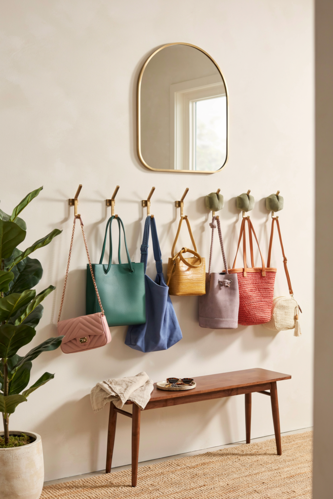 Add Hooks for Everyday Bags
