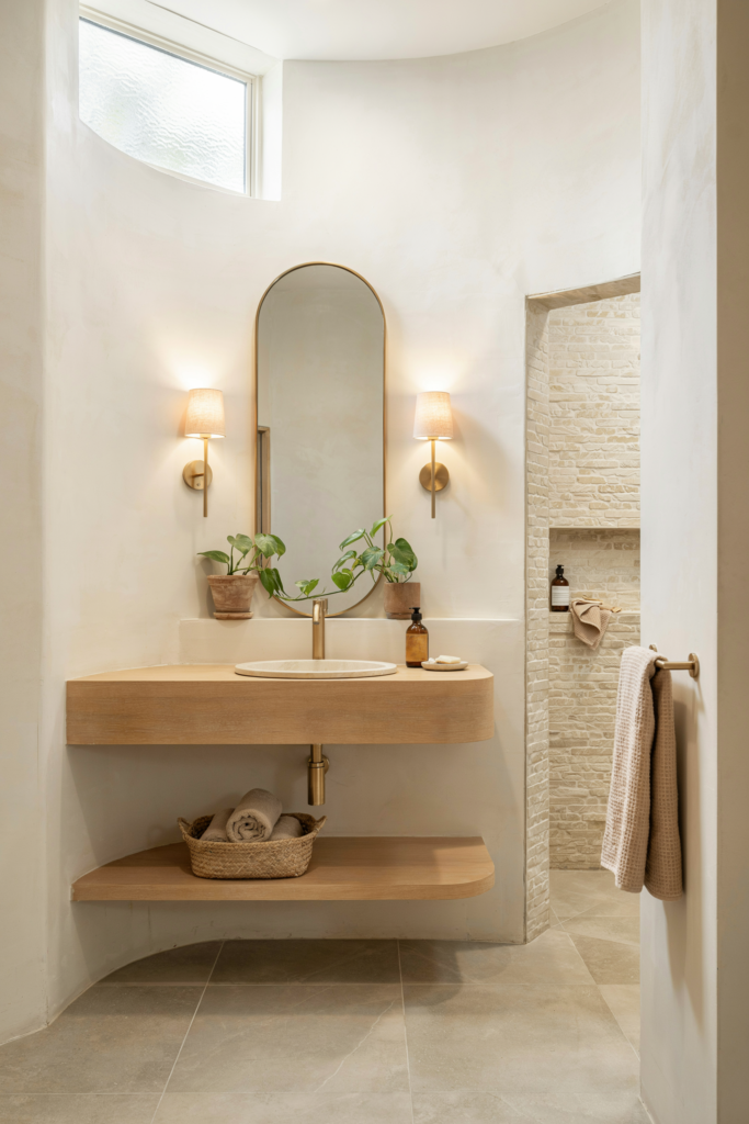 Add Vertical Storage Above the Toilet