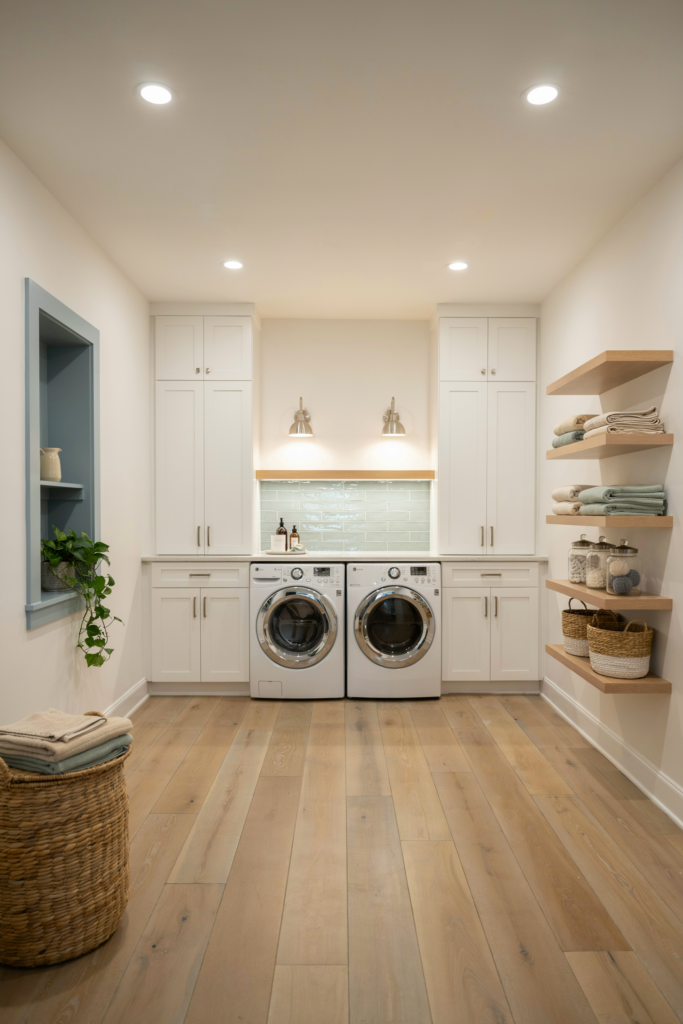 Best Paint Colors for Windowless Laundry Rooms