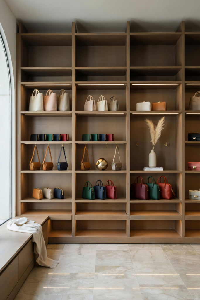 Build a Boutique Inspired Handbag Wall