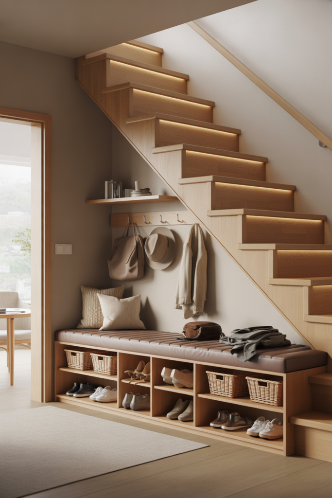Build a Mudroom Bench With Storage