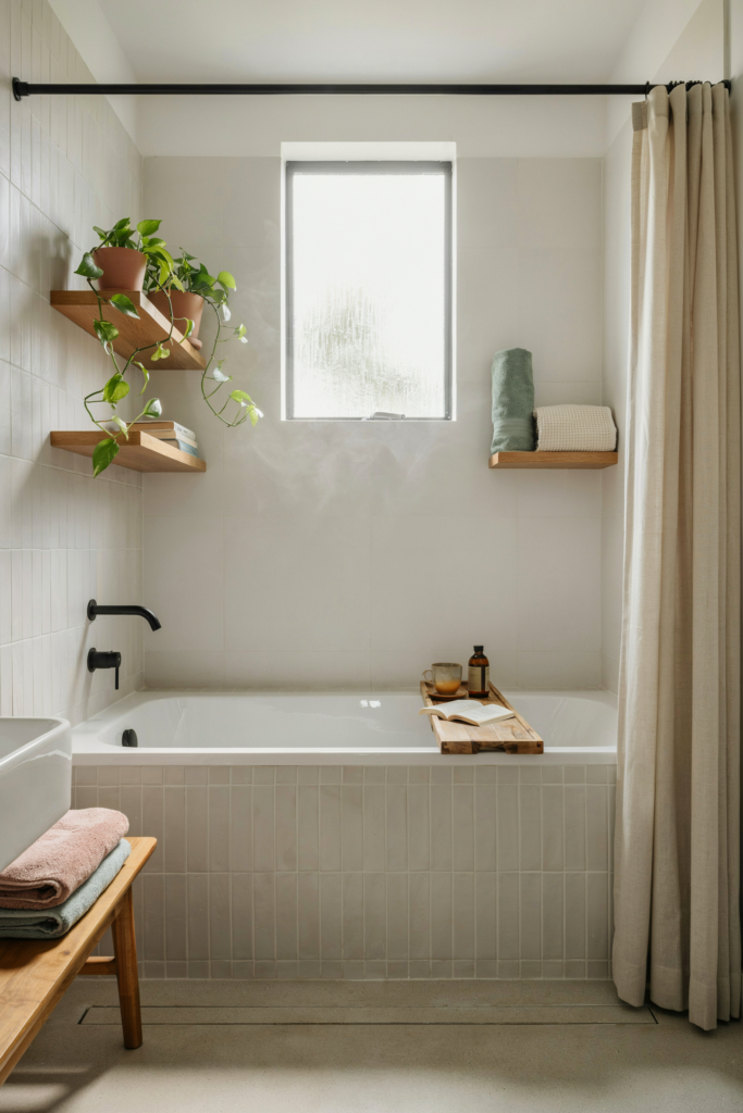 Choose an Alcove Tub Instead of a Freestanding Tub