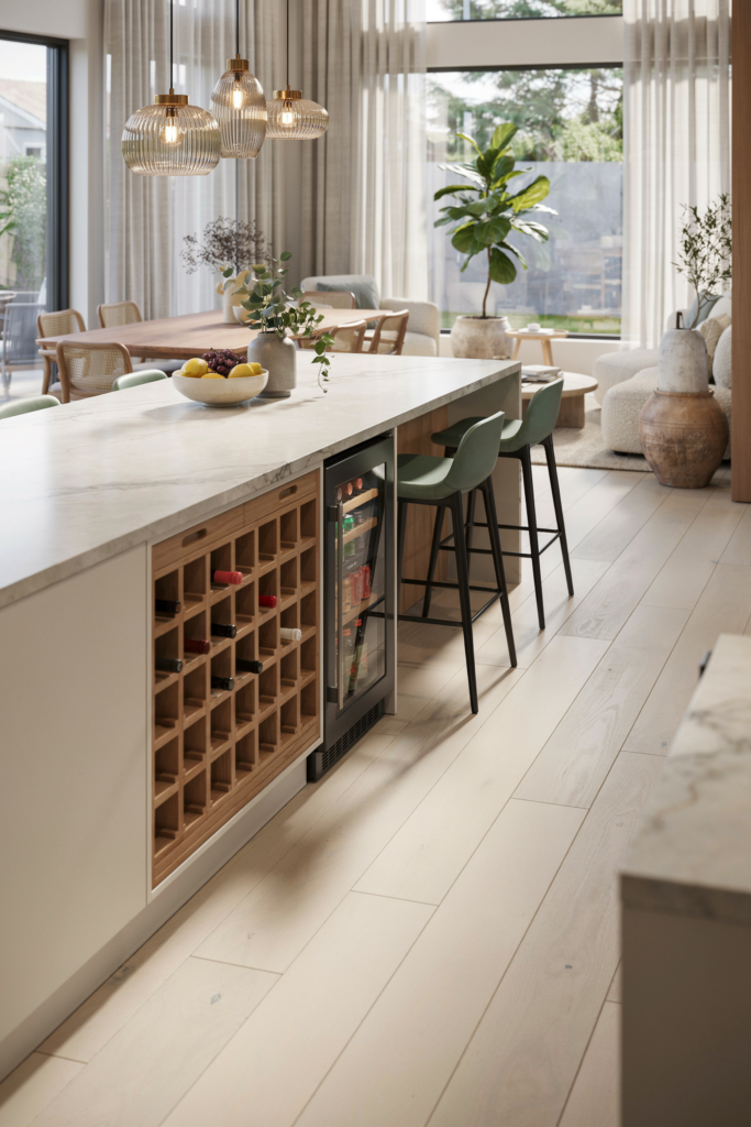 Extend the Countertop for More Seating