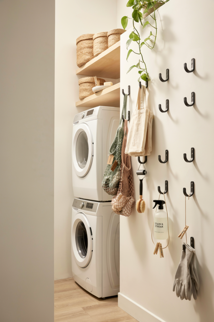 Install Wall Hooks for Everyday Items