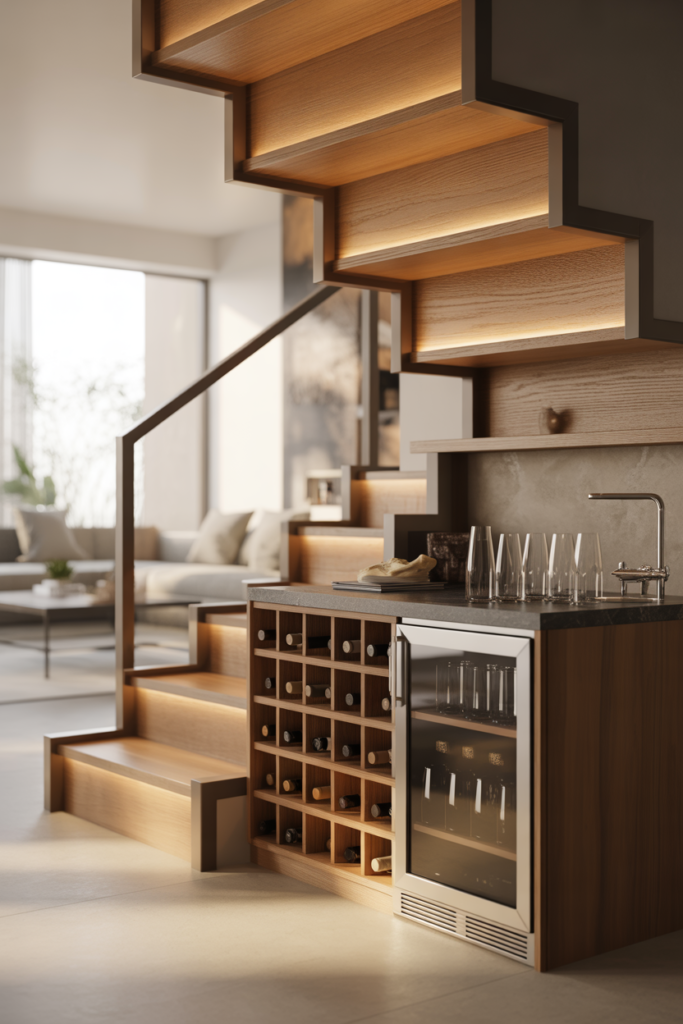 Install Wine Storage or a Mini Bar