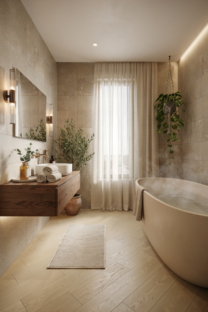 Layer Your Bathroom Lighting