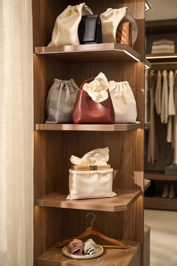 Store Designer Bags in Dust Bags