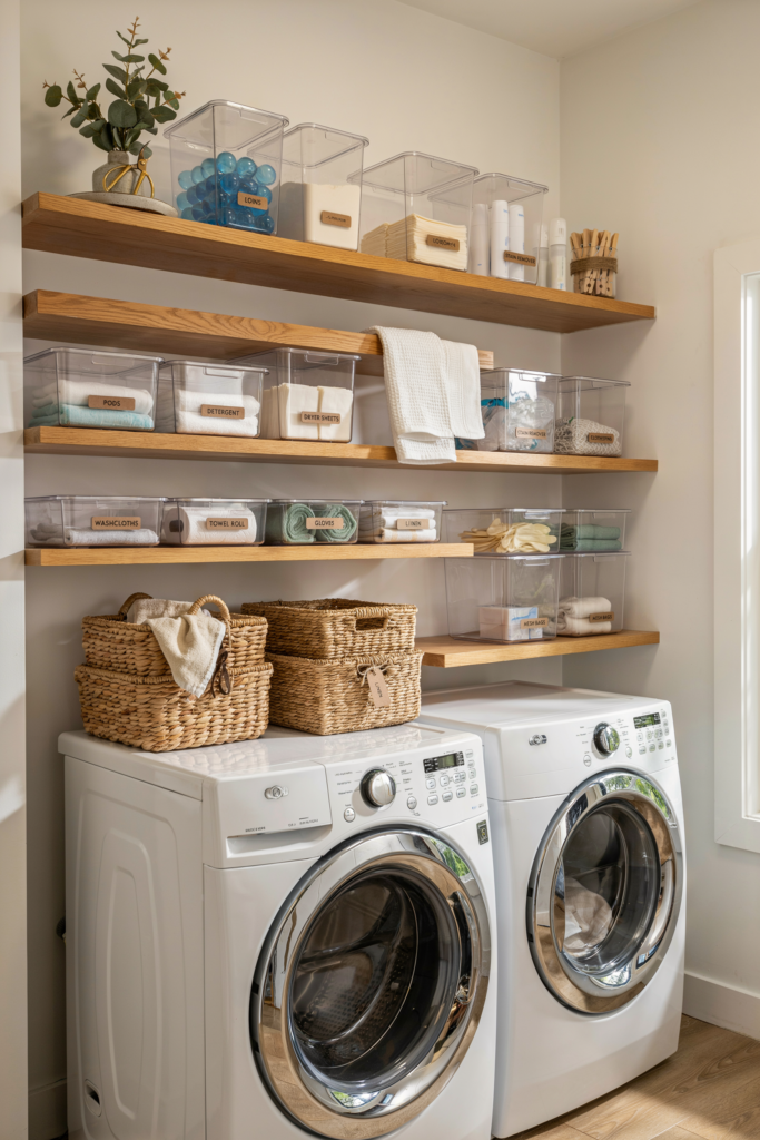 Use Matching Containers for a Cleaner Look