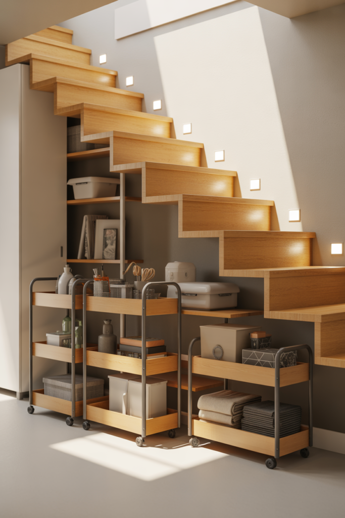 Use Rolling Storage Carts