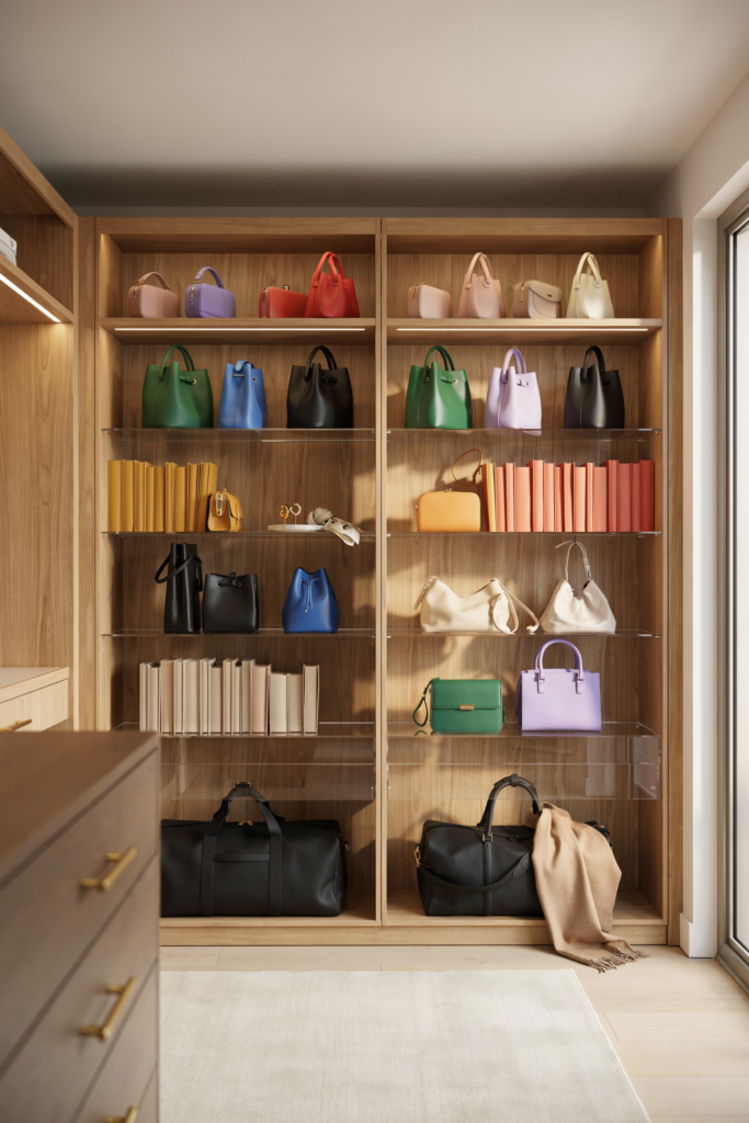 Use Shelf Risers to Double Storage Space