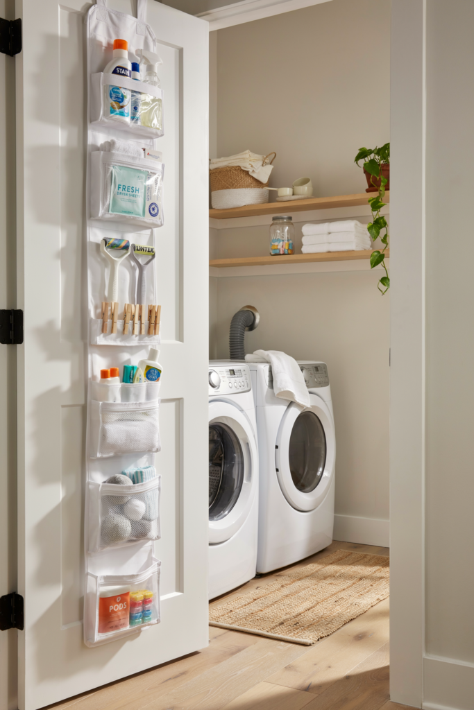 Use the Back of the Door for Storage